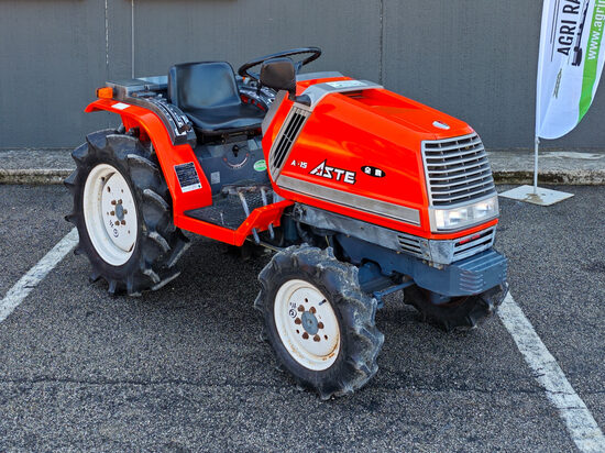 ✅ Kubota Aste A15 – Trattore Giapponese Compatto, 4x4, 100% Tagliandato, Con Garanzia e Consegna In Tutta Italia!